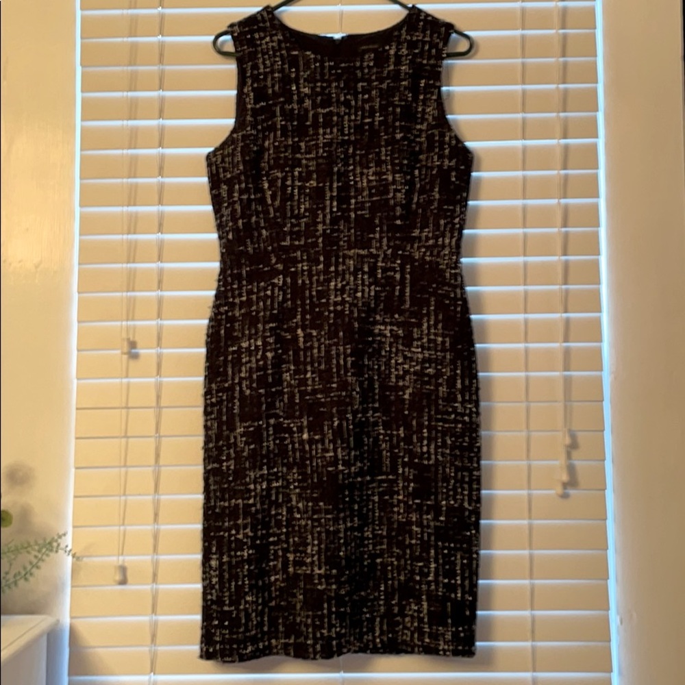 Ann Taylor Black lined Winter Dress